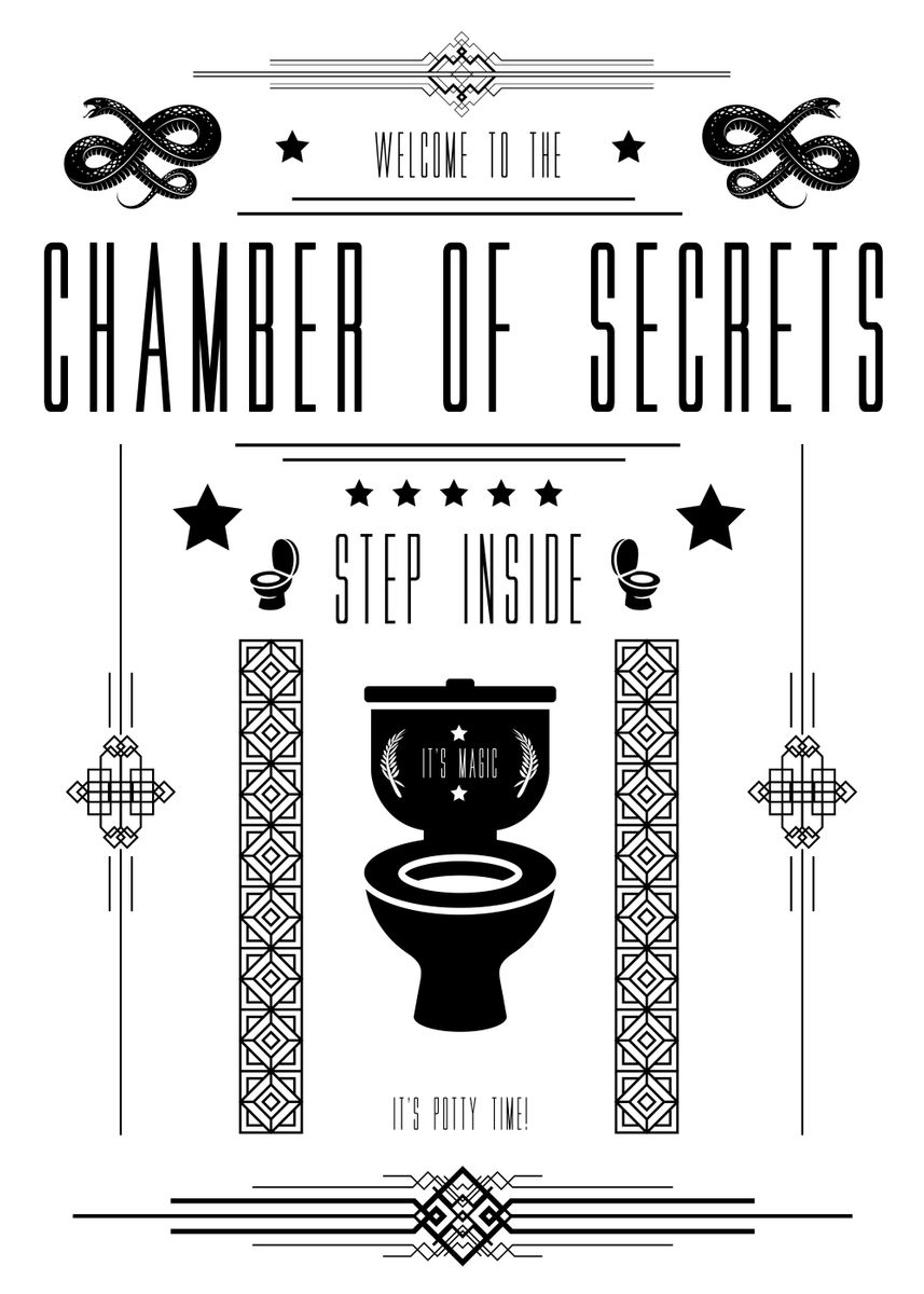 'Chamber Of Secrets' Poster, picture, metal print, paint by Marmaduke ...