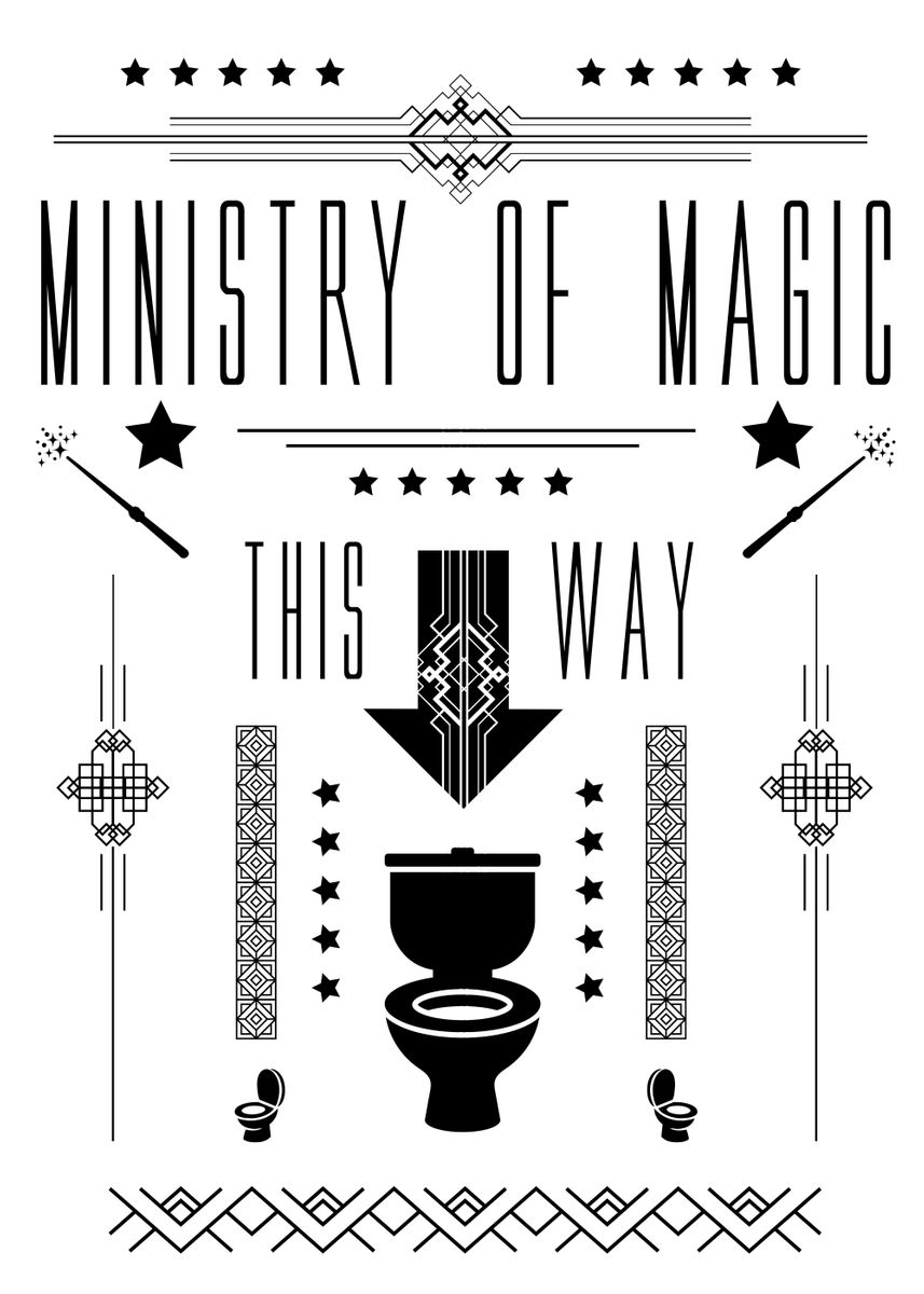 'Ministry Of Magic' Poster by Marmaduke Taylor | Displate
