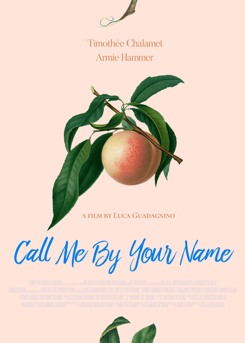 Call Me By Your Name Poster By Nnenna Uduh Displate