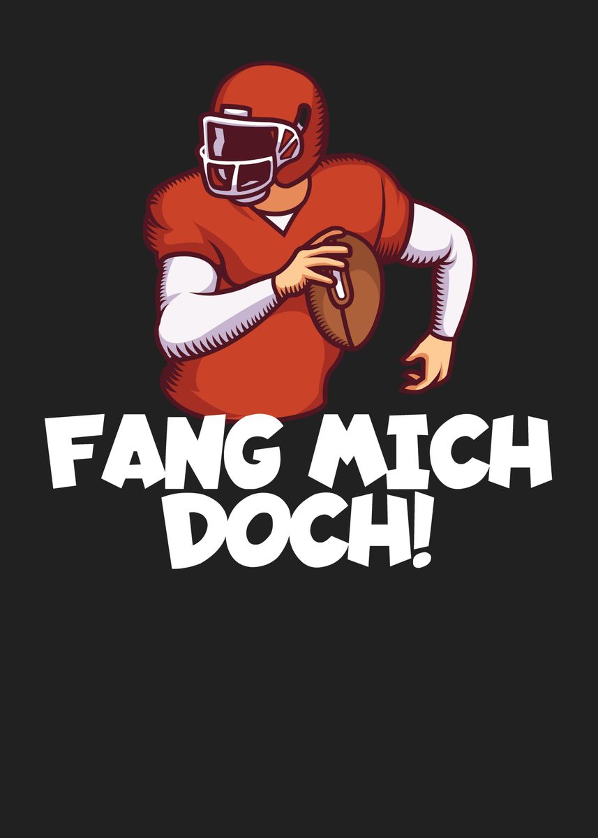 'American Football' Poster by maxdesign Displate