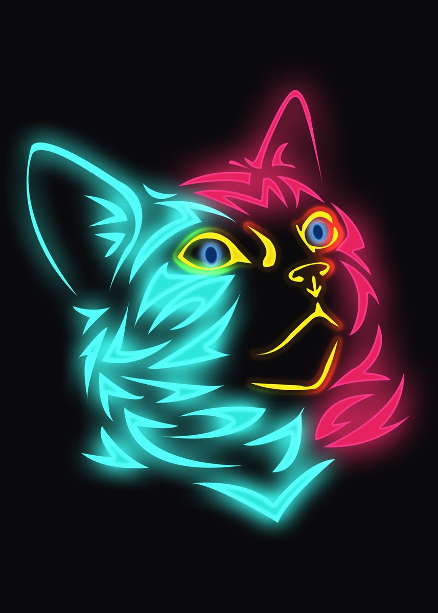 'BEST SELLER CAT POSTERS' Poster by des Displate