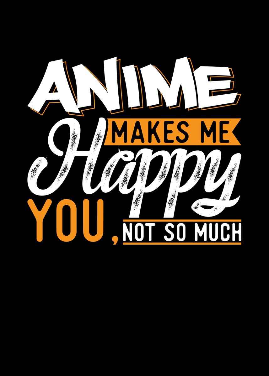 Anime Gifts Anime Lover' Poster by HumbaHarry Geitner