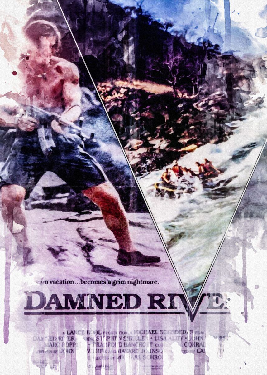 'Damned River' Poster by Jeffery Anabelle Displate