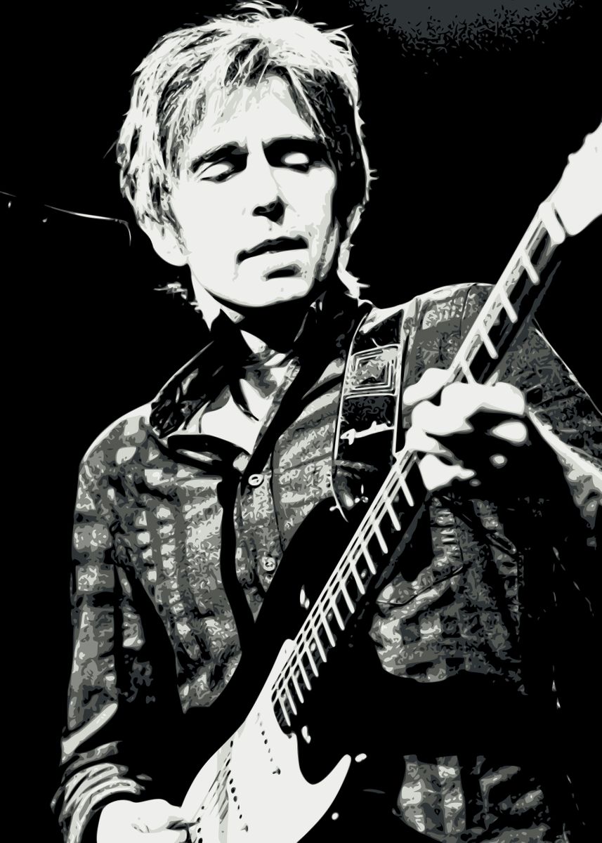 'Eric Johnson' Poster, picture, metal print, paint by Creatify ...