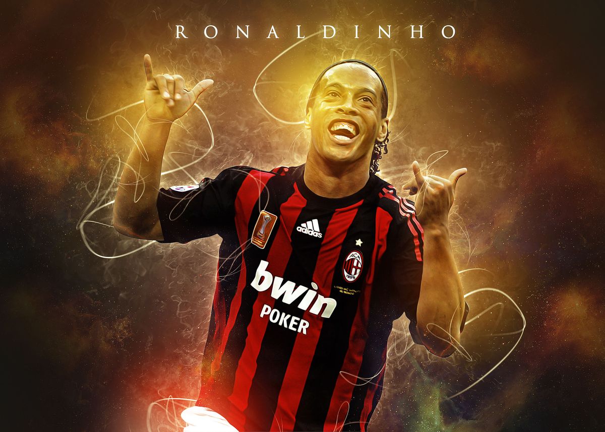 Ronaldinho' Poster Sulung | Displate