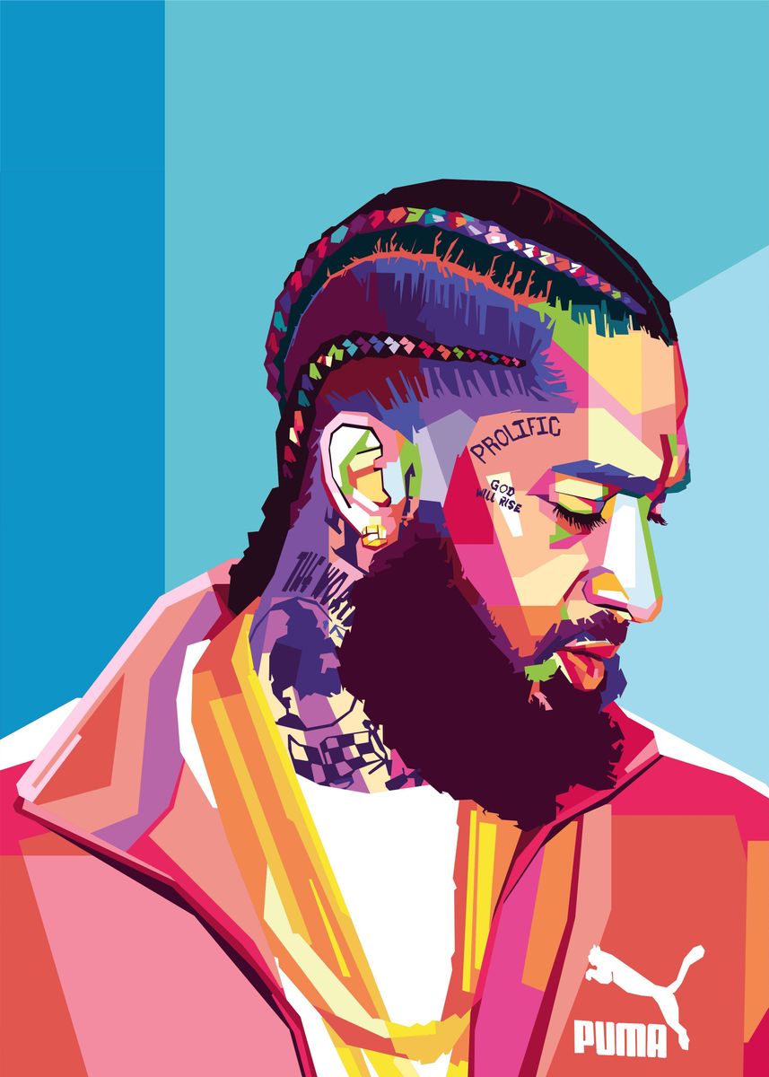 'Nipsey Hussle' Poster by Creative Shop | Displate