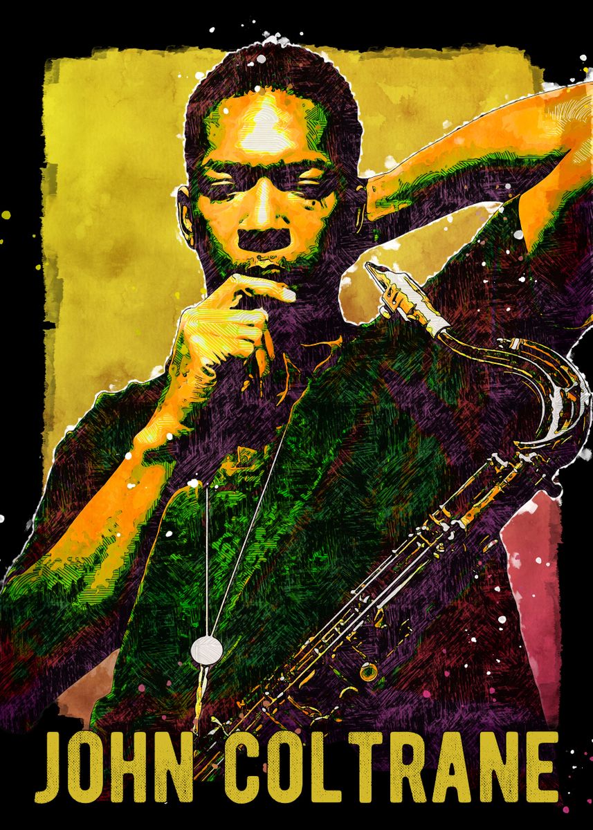 coltrane' Poster by Popart PosterS | Displate