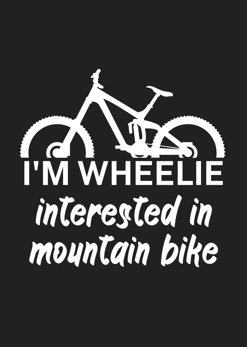 'Mountain Bike ' Poster, picture, metal print, paint by maxdesign ...