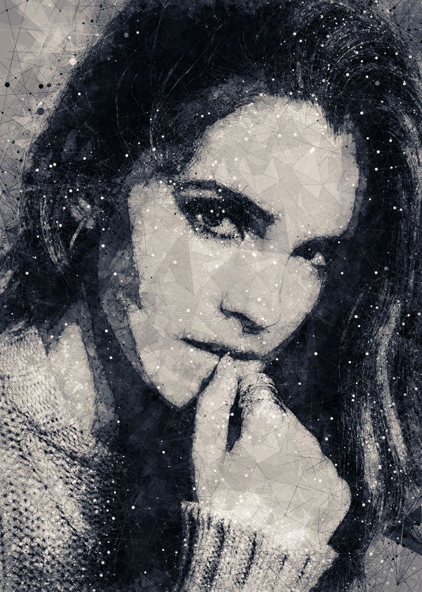 'Emma Watson' Poster by Alex Mann | Displate