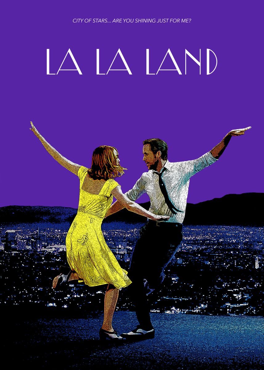 'La La Land' Poster by Movue Posters Displate