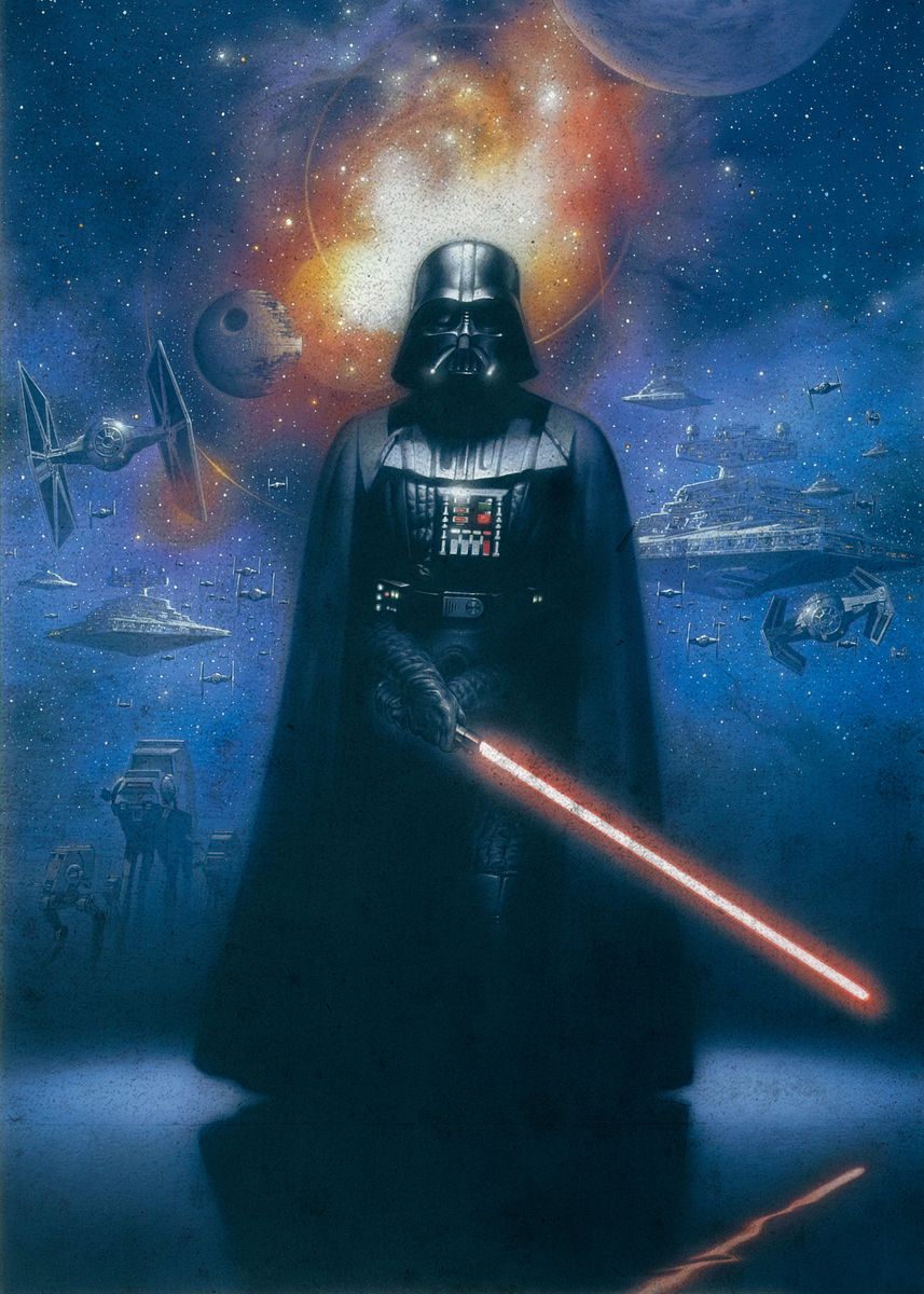 The Empire' Poster, picture, metal print, paint by Star Wars