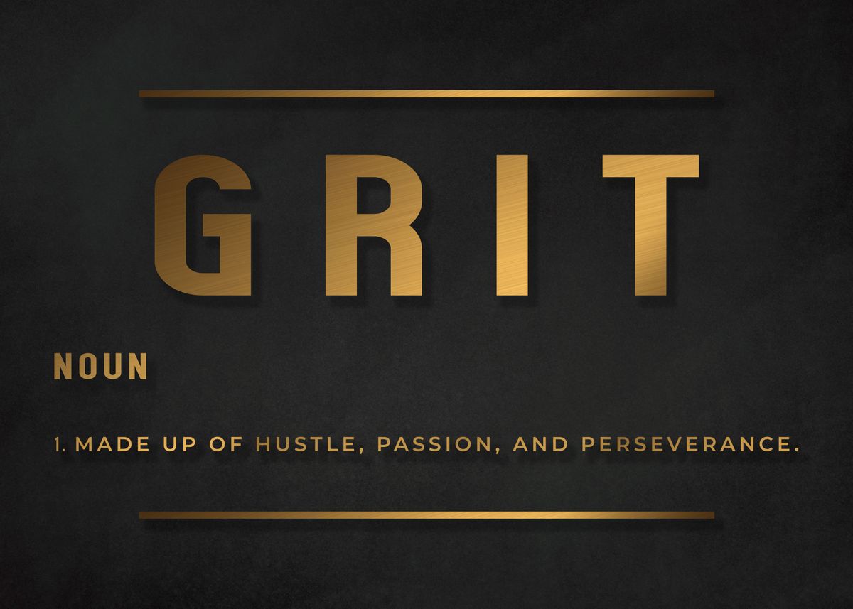 Meaning grit