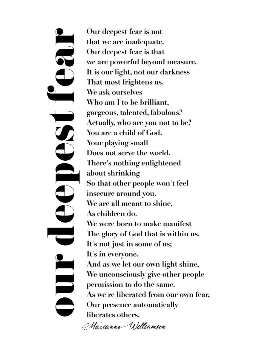 'Our Deepest Fear' Poster, picture, metal print, paint by