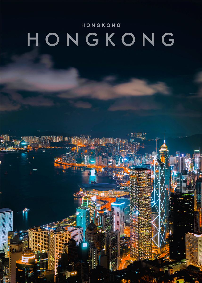 'Hong Kong Greece' Poster, picture, metal print, paint by Ez ...