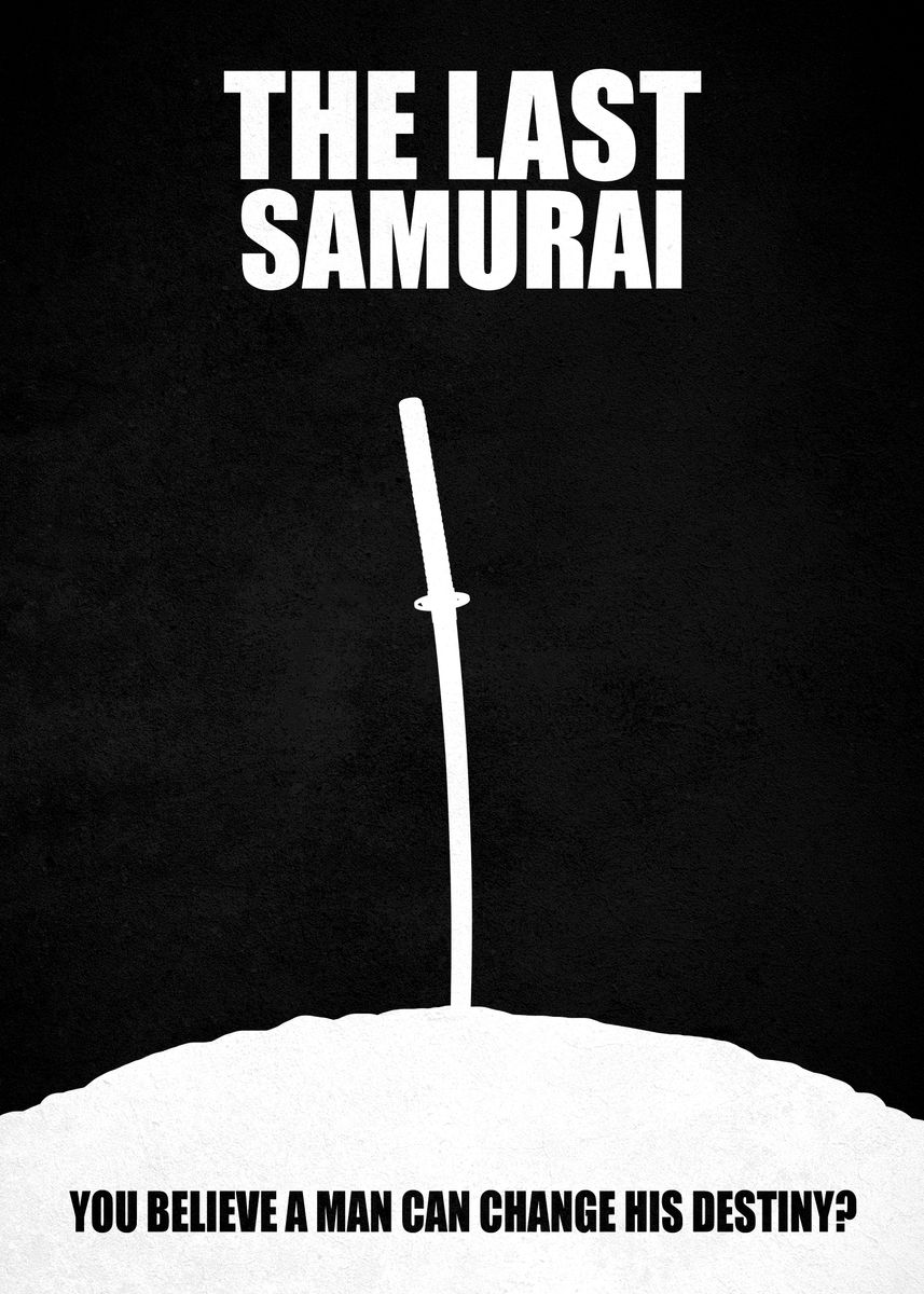 The Last Samurai Poster By Graphix Displate