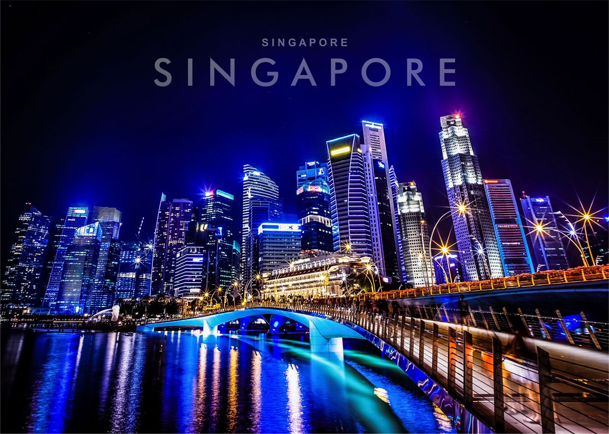 'Singapore' Poster by Ez Photography | Displate