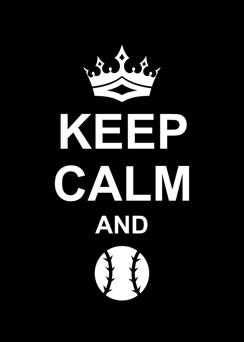 keep calm and play softball wallpaper