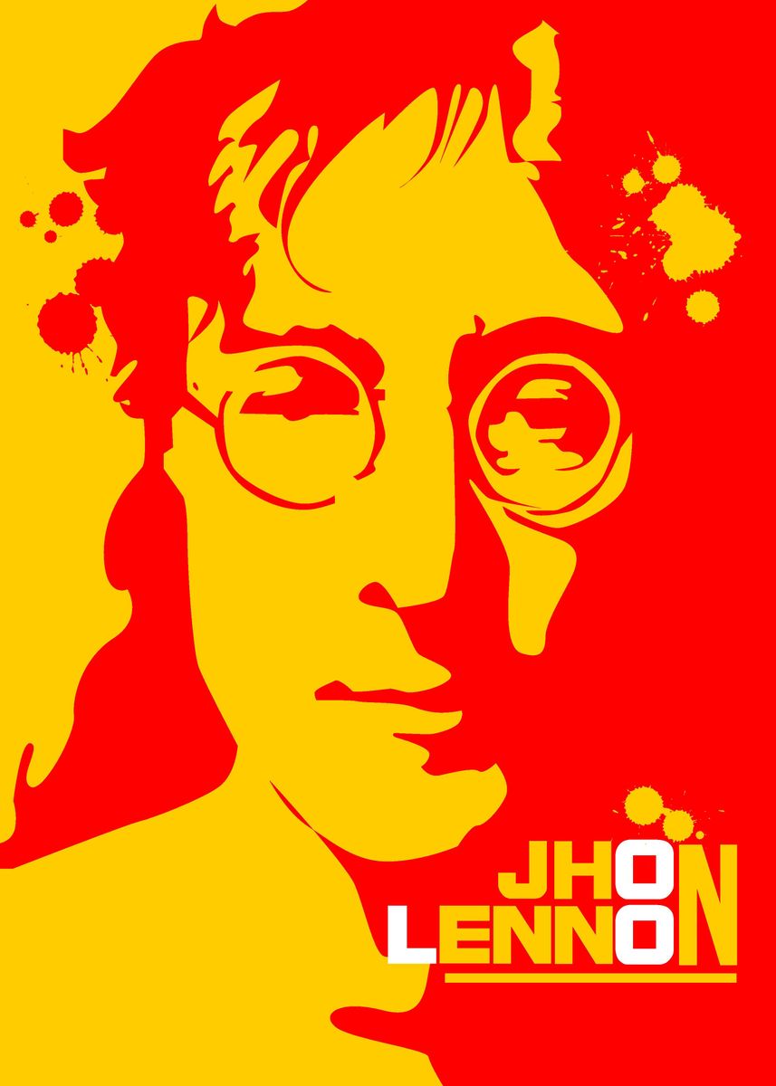 'LENNON' Poster by Arie Satrianto | Displate