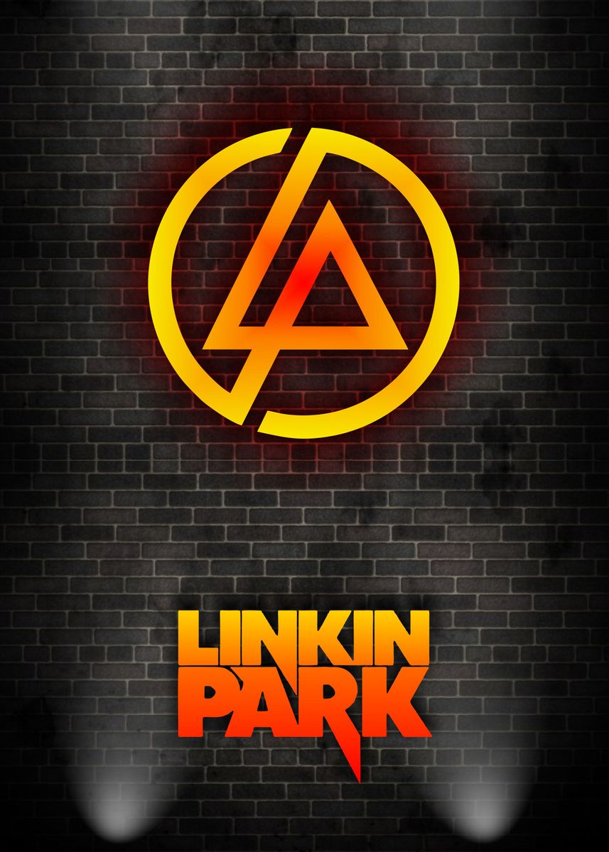 'Linkin park' Poster, picture, metal print, paint by Tony Müller | Displate