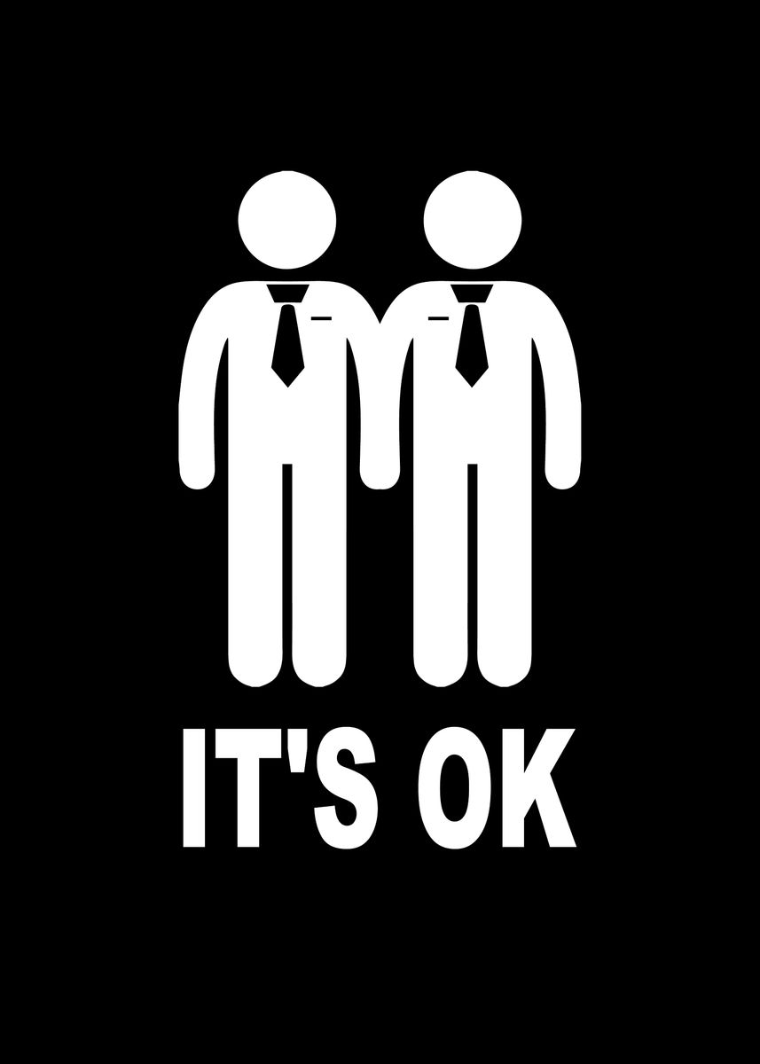 'Gay' Poster by bananadesign Displate