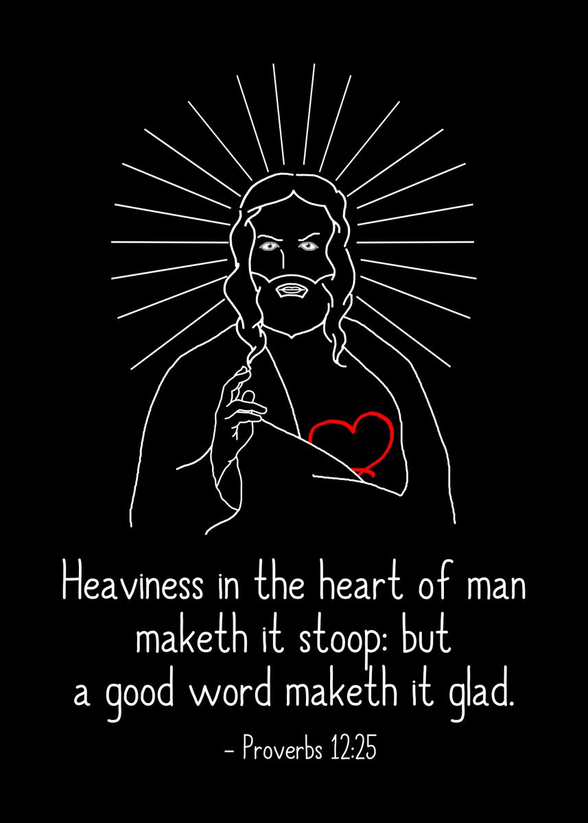 'Heaviness In The Heart' Poster by Art Ofphotos | Displate