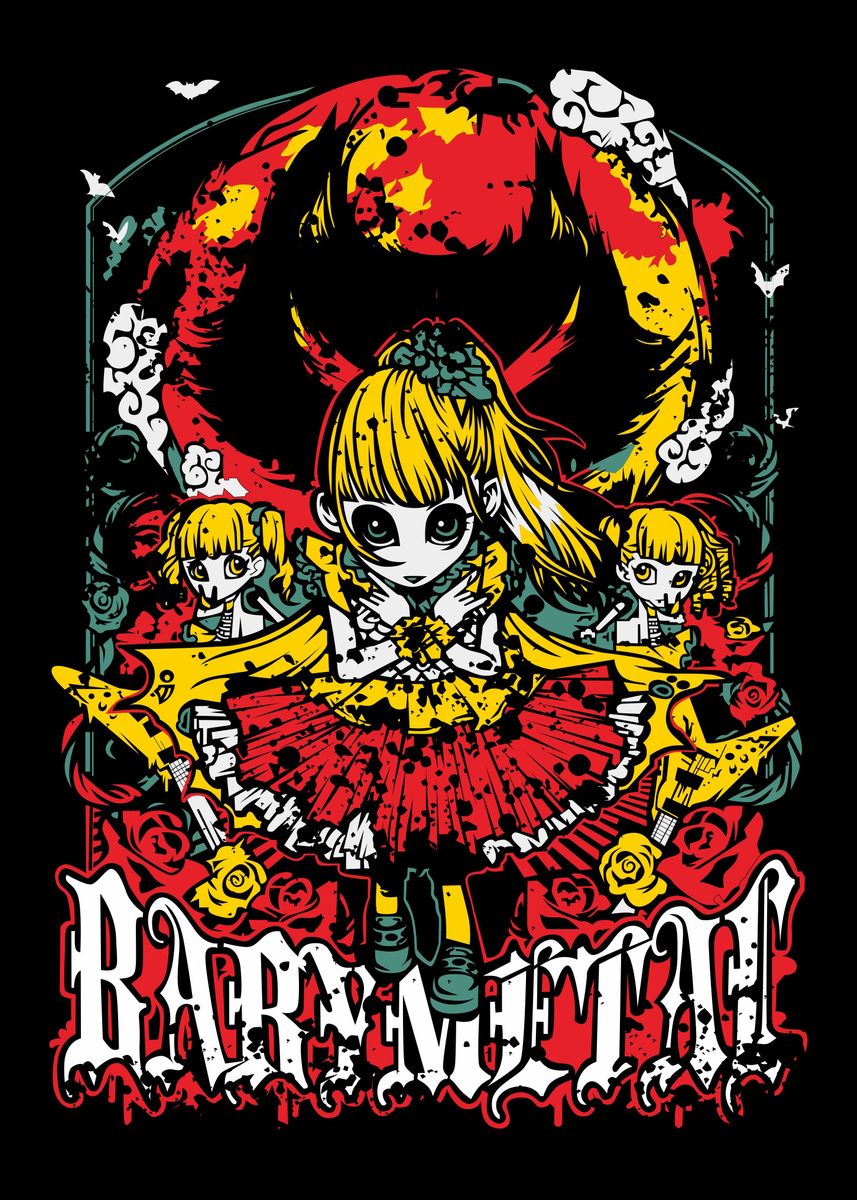 babymetal fox' Poster by positive vibes | Displate