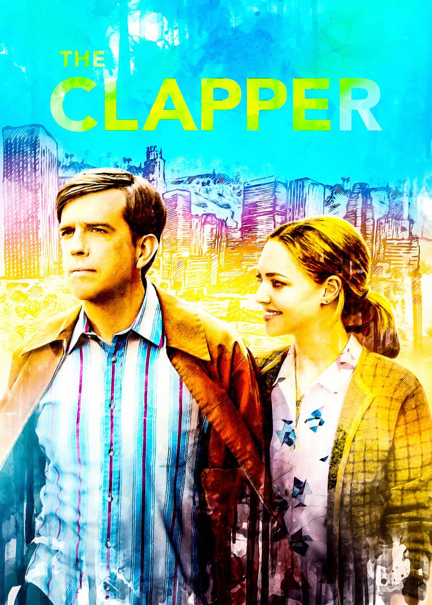 The Clapper 2' Poster, picture, metal print, paint by Kaye Luca