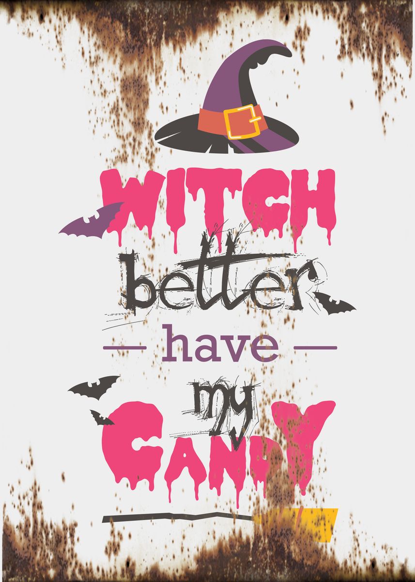 'magic humor' Poster, picture, metal print, paint by positive vibes ...