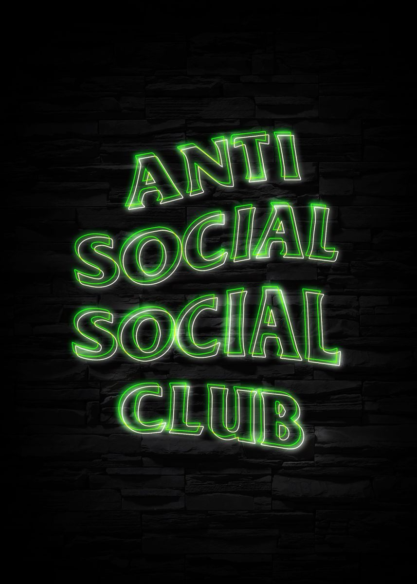 Anti Social Club Cliff Sea Sunset A0 A1 A2 A3 A4 Satin Photo Poster a825h 