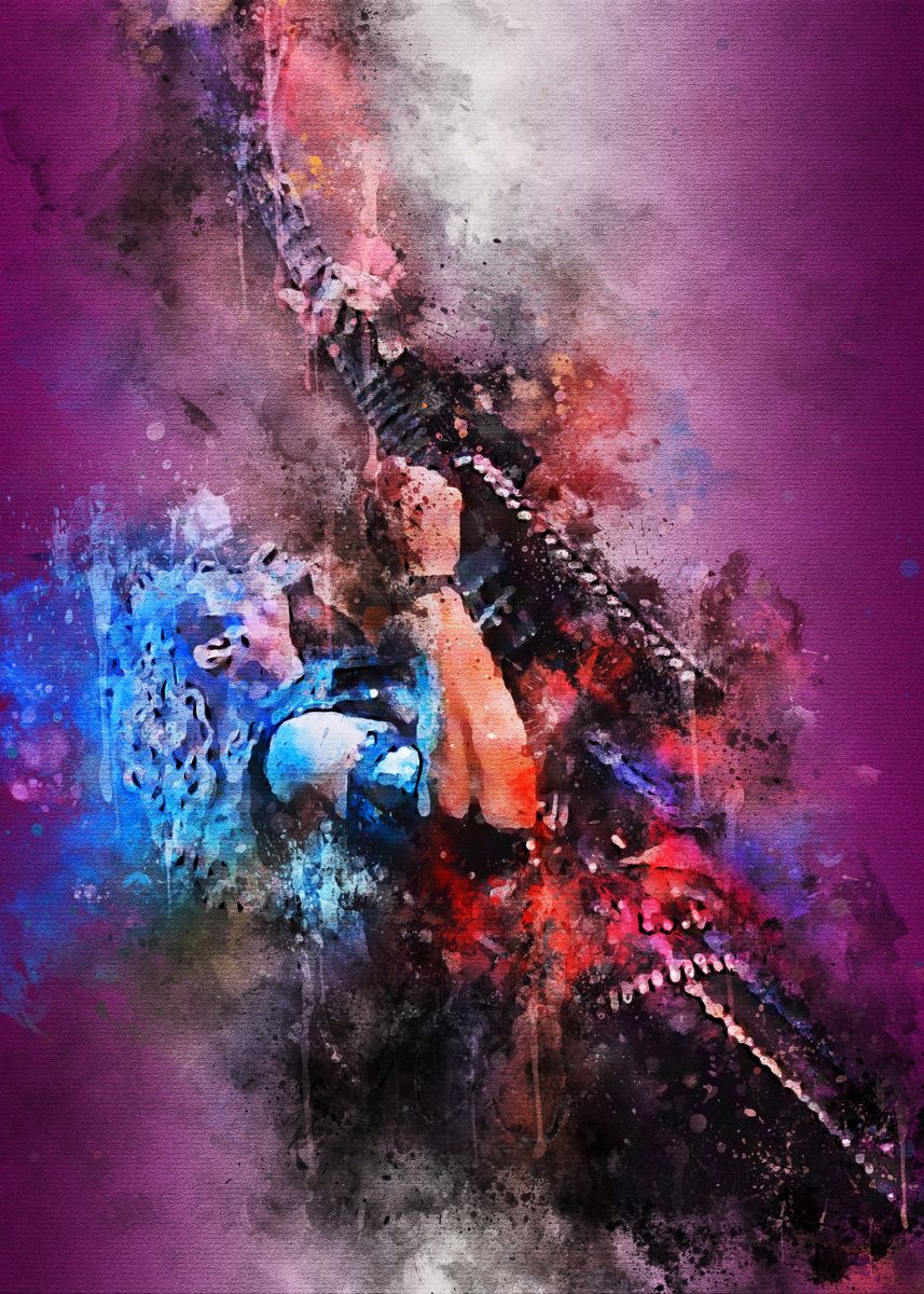 &lsquo;kk downing vintage&rsquo; Poster, picture, metal print, paint by Muhammad