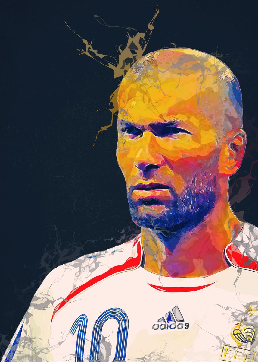 Zinedine Zidane Art Prints for Sale - Fine Art America