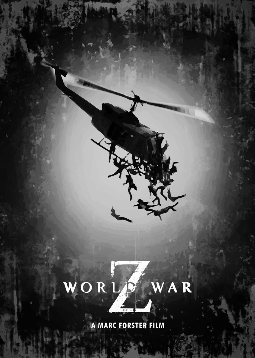 World War Z Poster Print By Bo Kev Displate