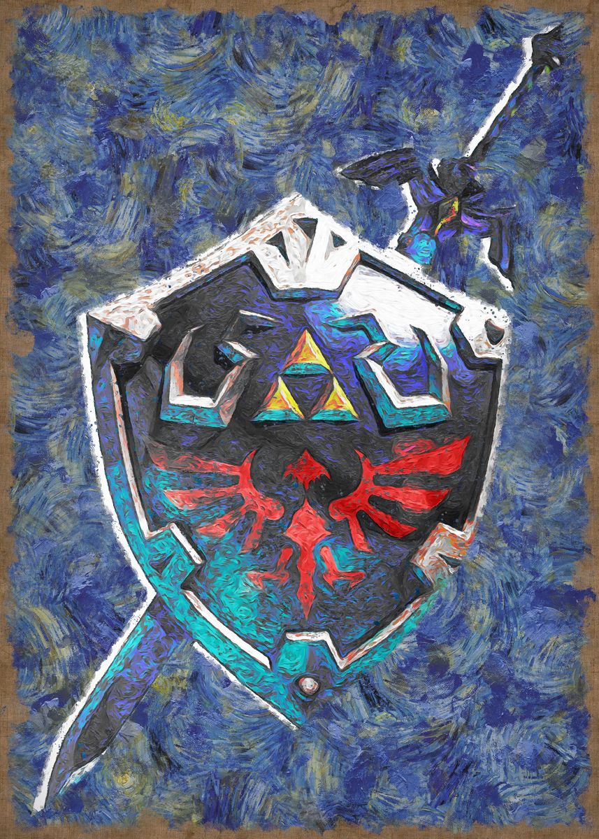 'The Legend of Zelda' Poster, picture, metal print, paint by Lesie ...