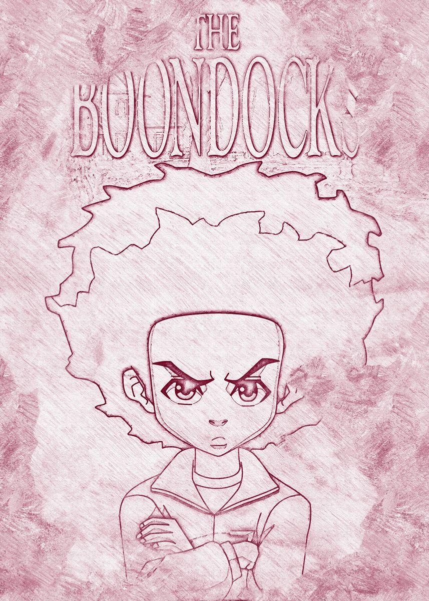 'The Boondocks ' Poster, picture, metal print, paint by Zain Brookes ...