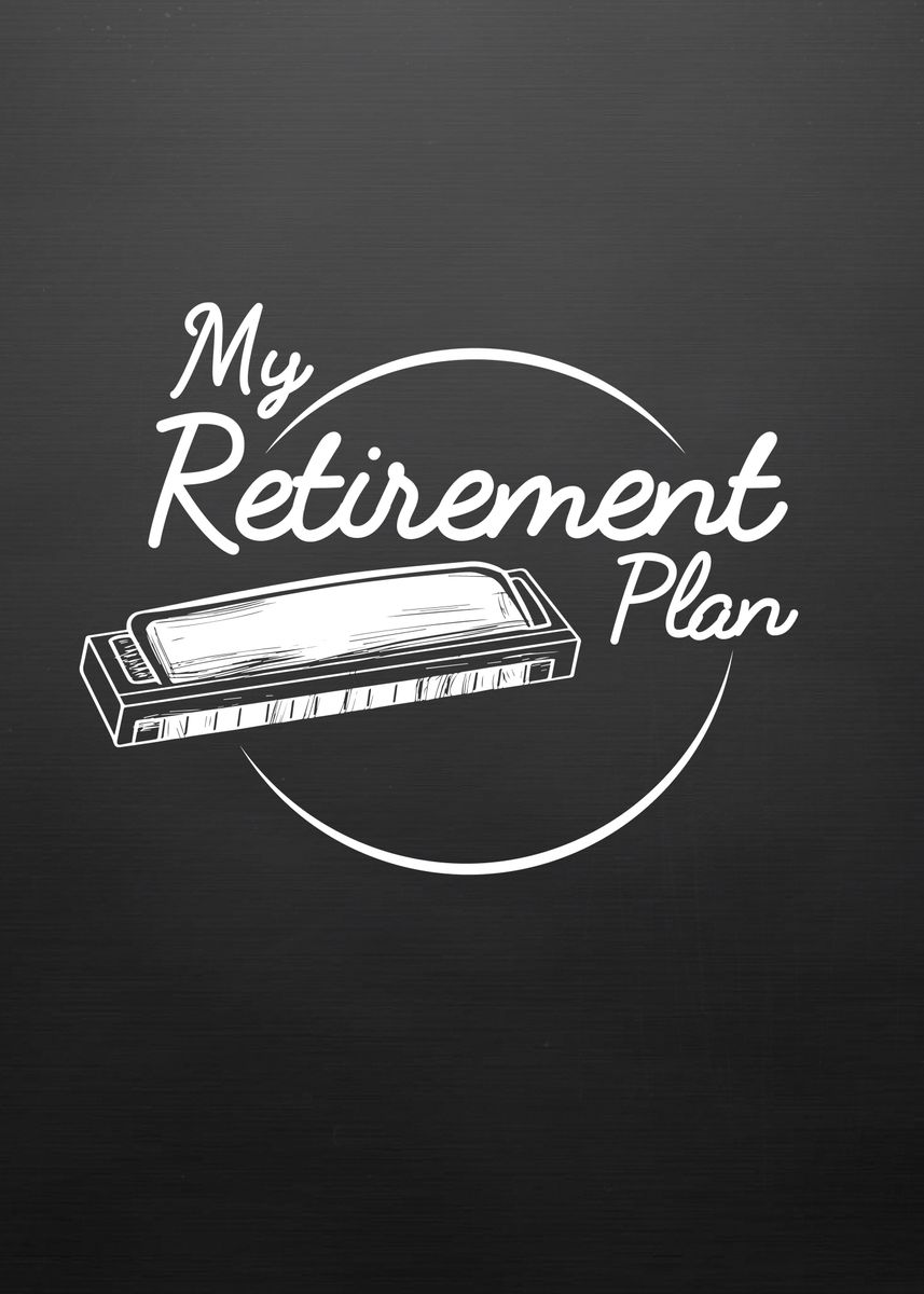 'Harmonica Blues Musician' Poster by Biglui Displate