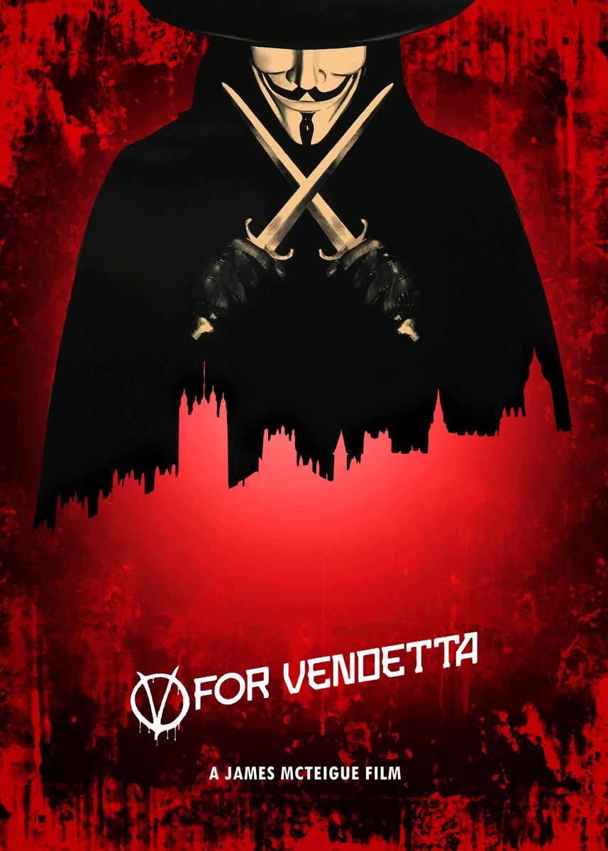 V For Vendetta Movie Poster