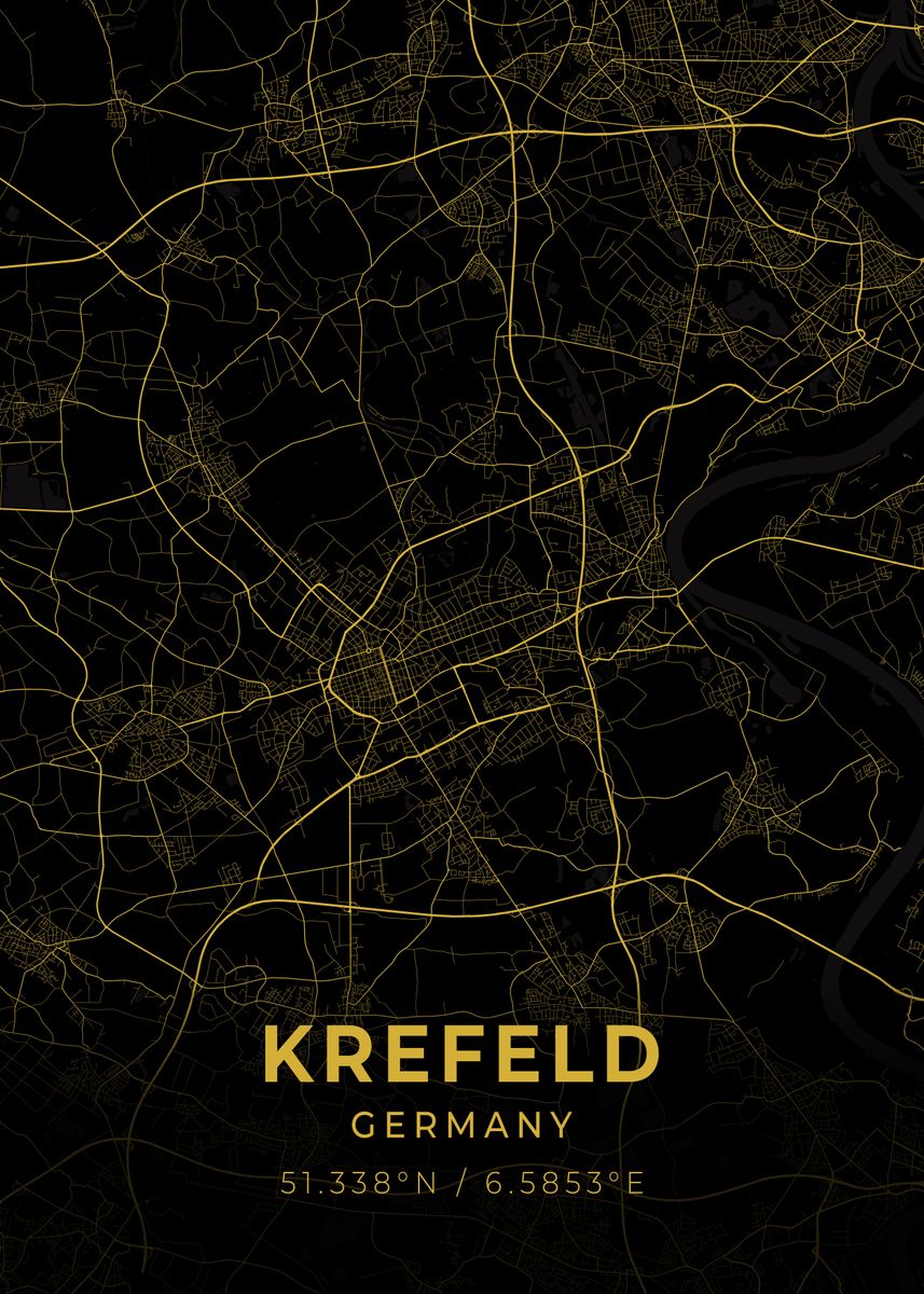 'Krefeld Germany' Poster by Conceptual Photography | Displate