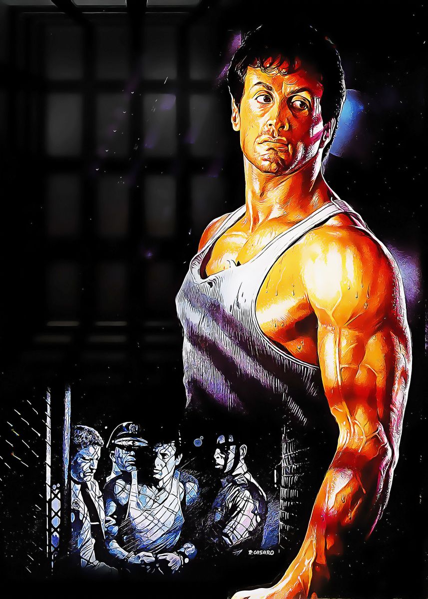 'Lock Up' Poster, picture, metal print, paint by swetlana romanov ...