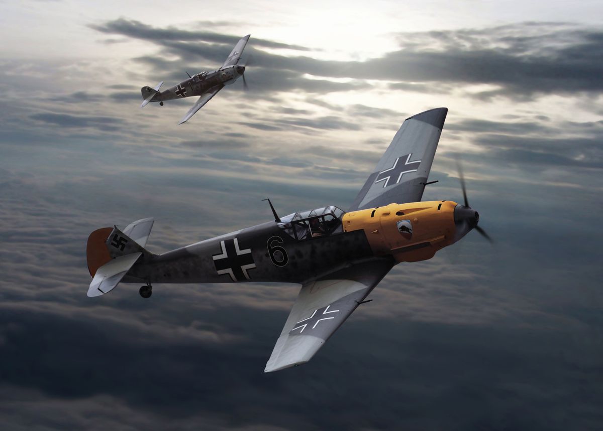 'Focke Wulf FW 190 german' Poster by Dimo | Displate