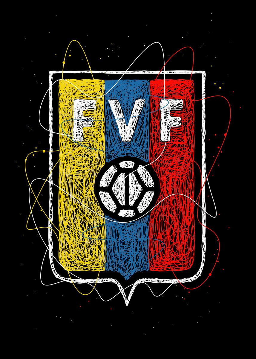 'Venezuela football Team' Poster by erwin saputra art Displate