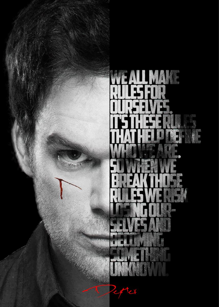 Dexter Poster By Bnwdesigner Displate