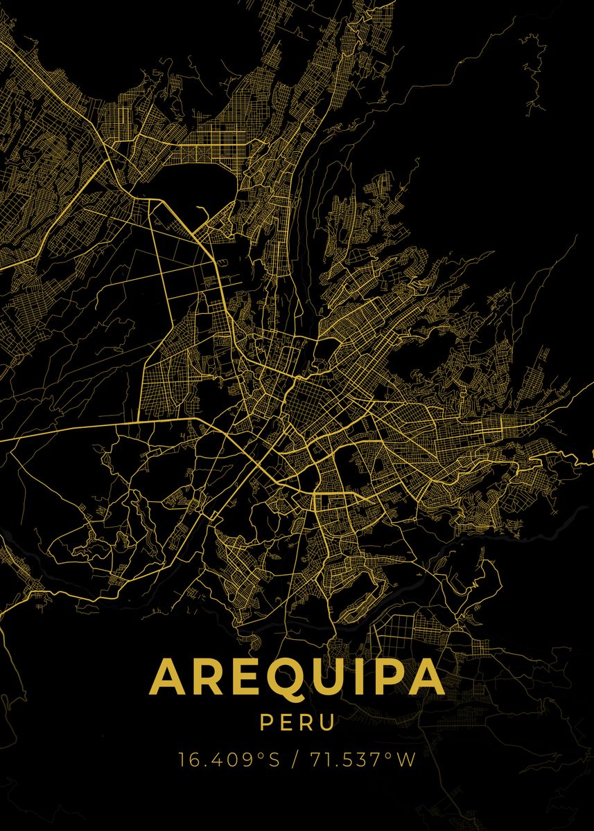 'Arequipa Peru' Poster by Conceptual Photography | Displate