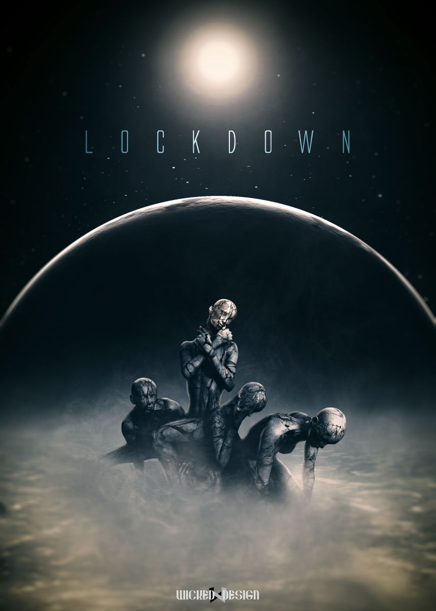 Lockdown Poster By Jordan Wielandt Displate 5006