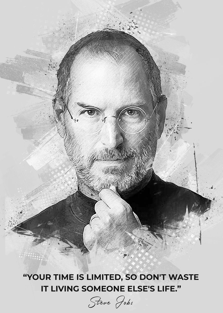 'Steve Jobs' Poster by Creative Shop Displate