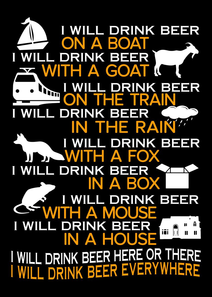 'Craft Beer' Poster by Tee Zamba | Displate