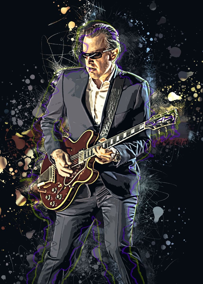 'Joe Bonamassa ' Poster, picture, metal print, paint by BFM STUDIO ...