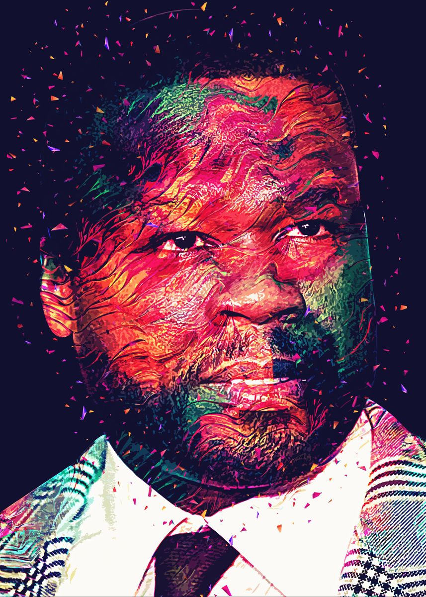 '50CENT' Poster, Picture, Metal Print, Paint By TI KI | Displate