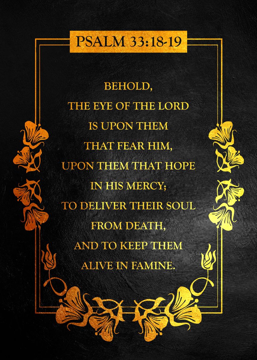 psalm-33-18-19-poster-picture-metal-print-paint-by-abconcepts