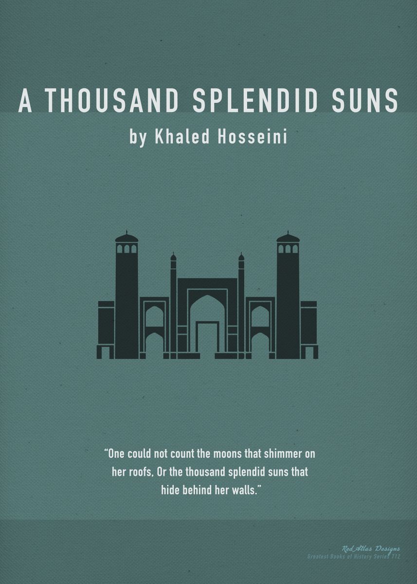 'A Thousand Splendid Suns' Poster, picture, metal print, paint by ...