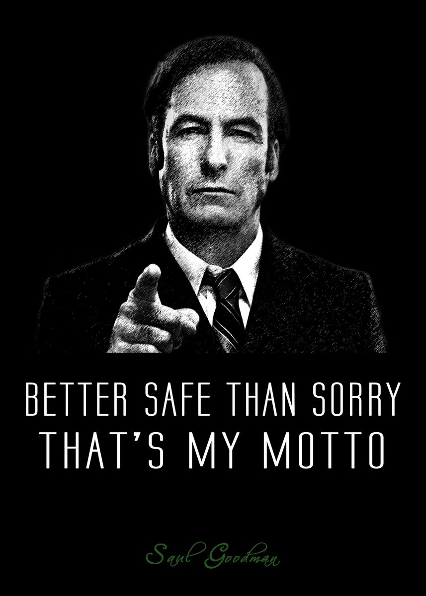 Saul Goodman ' Poster by DesignerMind | Displate